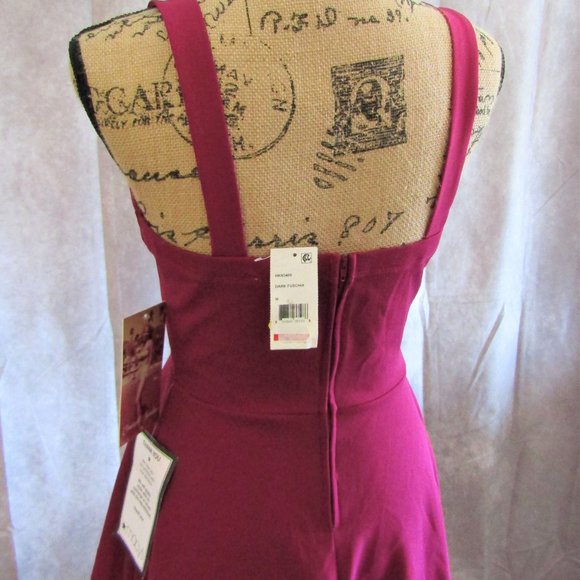 Soft Double Ruffle Skater Style Dress - Picture 5 of 5